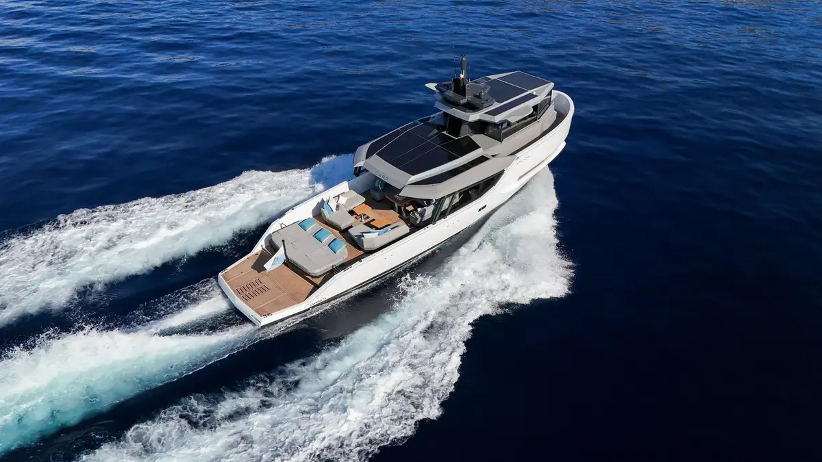 Arcadia Sherpa 60, salon — Ibiza charter yachts , Ibiza